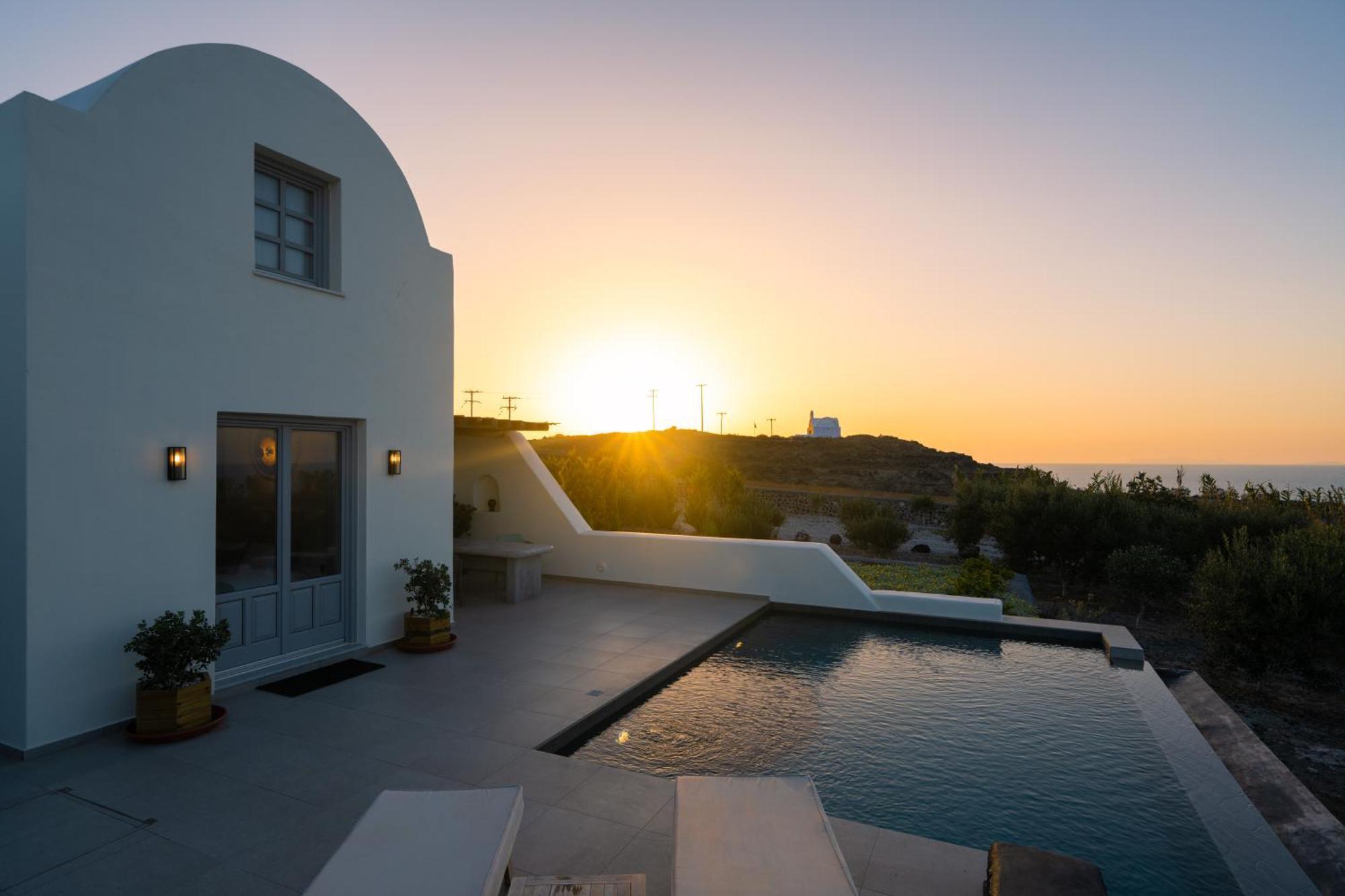 Saint John Oia-Villas With Private Heated Pool Ия Экстерьер фото